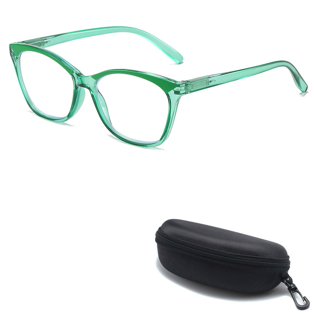 Stylish Cat Eye Reading Glasses Computer Eyeglasses Blue Light Blocking Readers