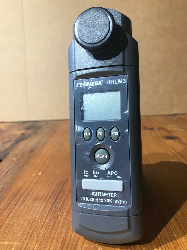 **NEW** OHMEGA Engineering Lux Handheld Digital Light Meter Lightmeter - HHLM3