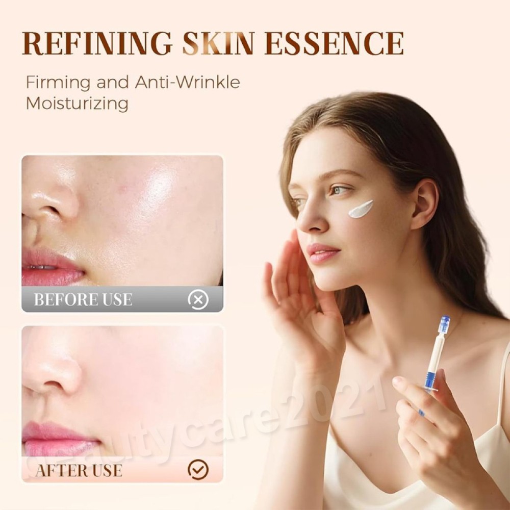 6Pcs Polypeptide Collagen Elastic Essence Cream Anti-Wrinkle Micro-Molecular 5ml