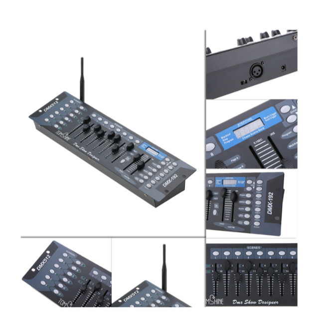 Tomshine 192 Channels Stage Light DMX512 Wireless Controller Console