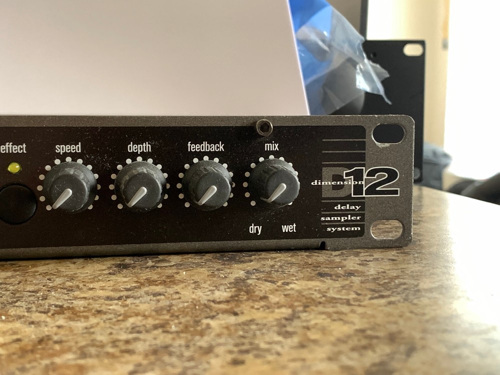 DOD Digitech D12 Dimension 12 Looper Sampler 1999 Rack Rare