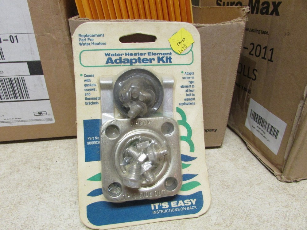 Universal Water Heater Element Adapter Kit  #9000030