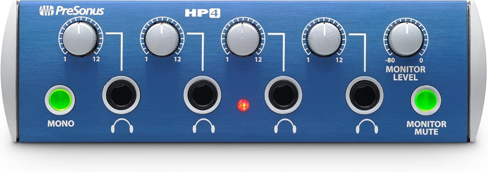 HP4 4-Channel Compact Headphone Amplifier