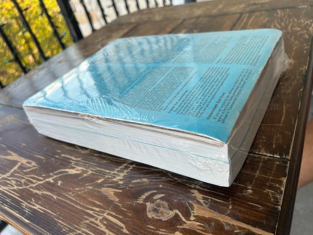 Apple MPW Programmer’s Workshop Reference v1.0 APDA Manual w/ Disk