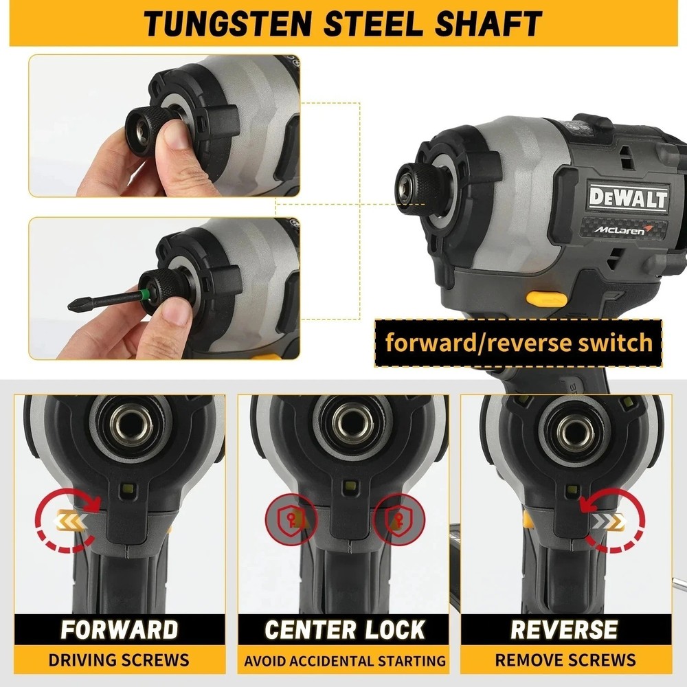 DeWalt DCF850M 20V Brushless Impact Driver Adjustable Speed Tool