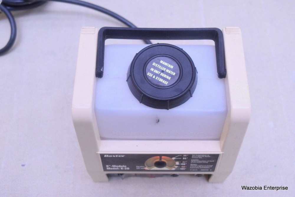 BAXTER K MODULE MODEL K-20 HYPERTHERMIA WARMING UNIT