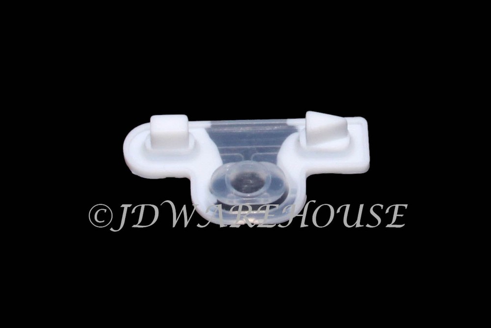 White PS3 Controller Rubber Start Select Button Contact Pad