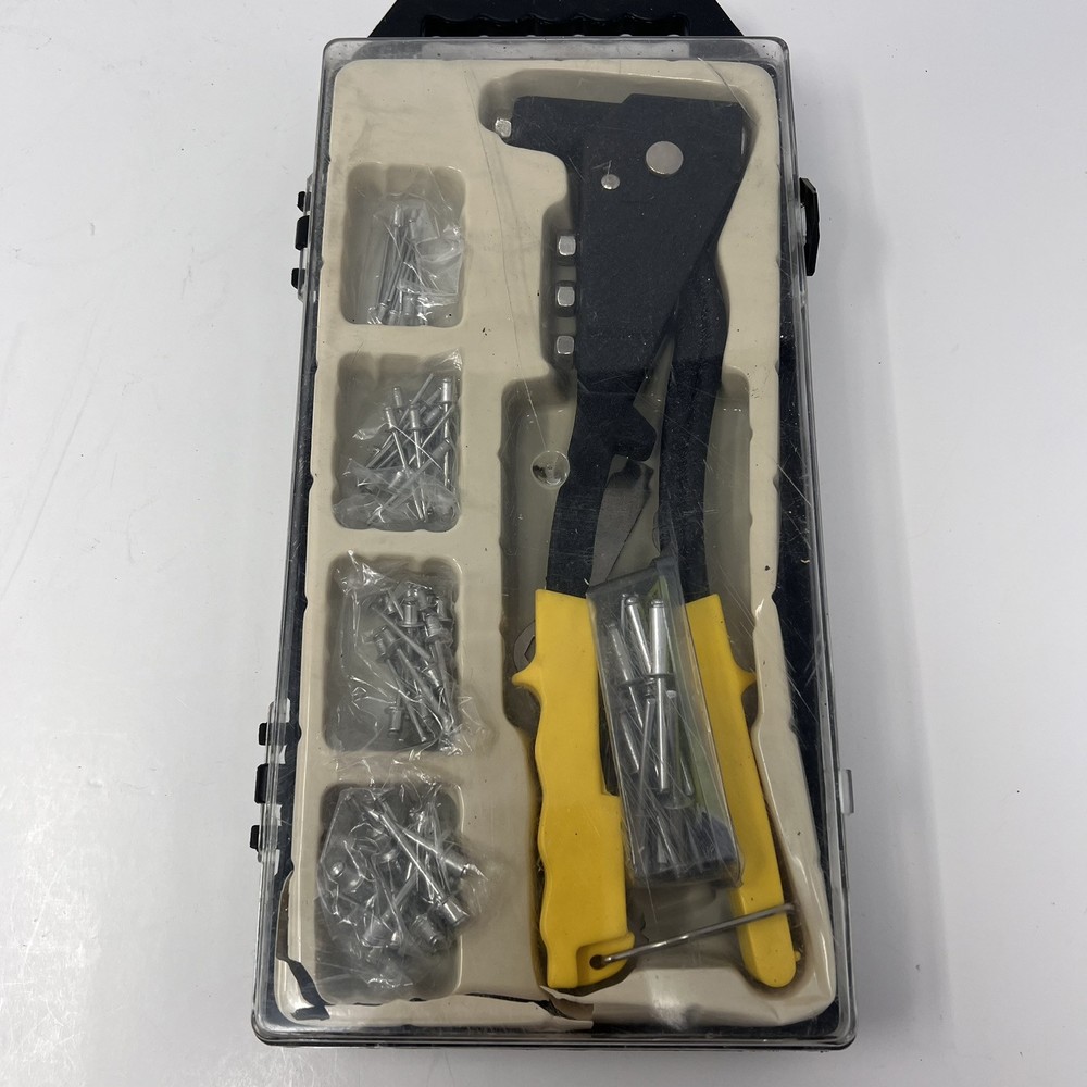 PERFORMANCE TOOL W2017C Hand Riveter Set - Rivet Set with Rivets Works Great