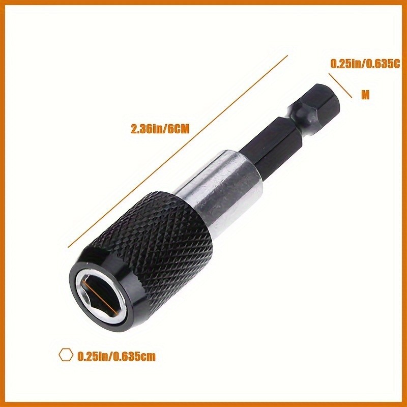 Hex Quick-Release Self-Locking Drill Bit Extension Kit