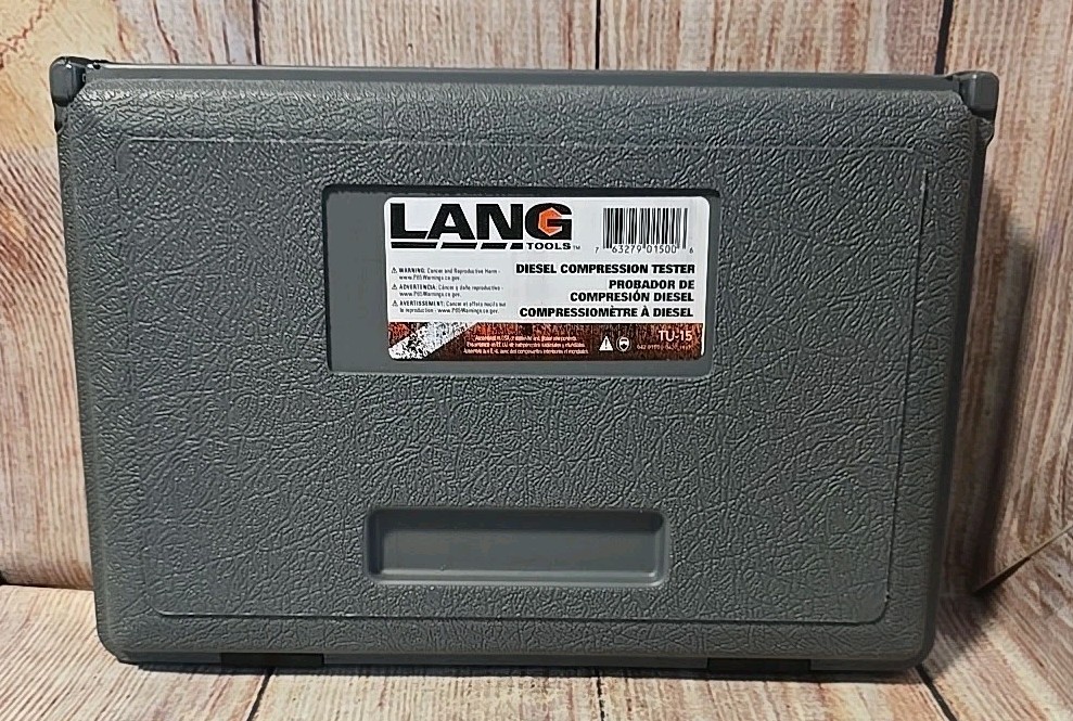 Lang Tools Diesel Compression Tester TU-15 Only (No Attachments) NEW In Box