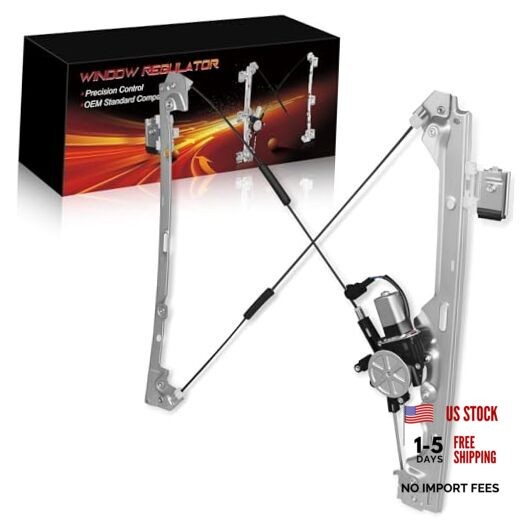 Power Window Regulator with Motor for:-Chevy Front Right Passenger Side
