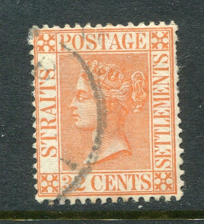 Straits Settlements #36 Victoria 32 C. [Used]
