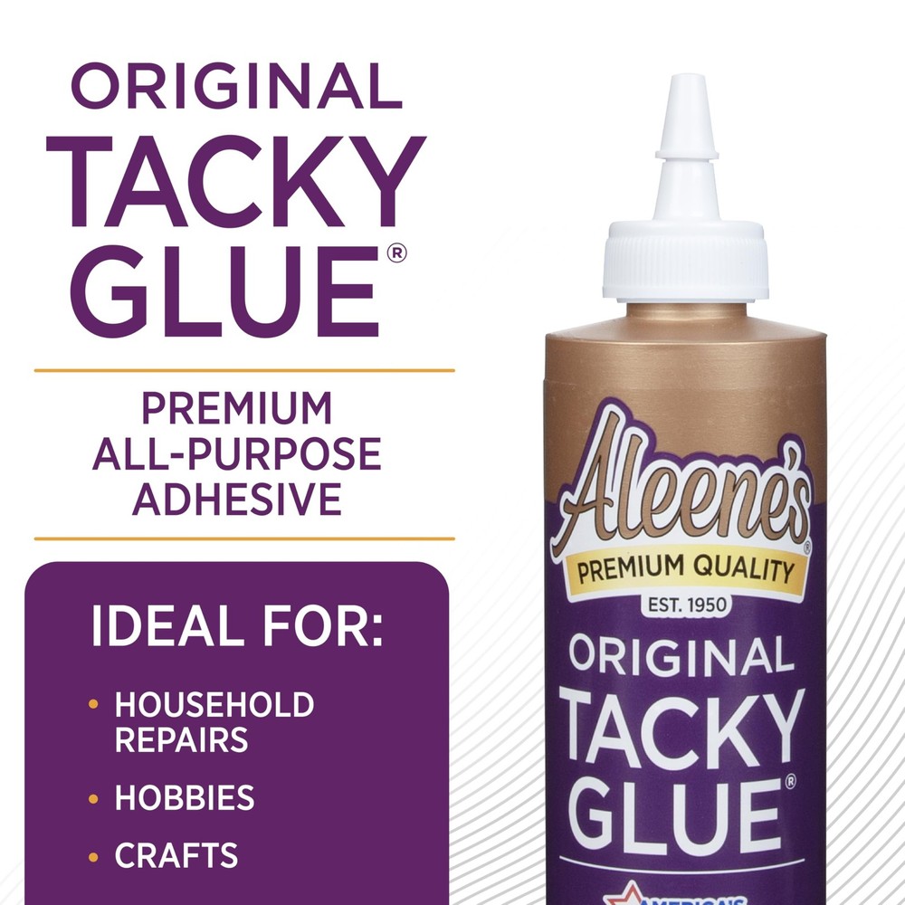 All Purpose Tacky Glue, 8-Ounce, Clear (15599)