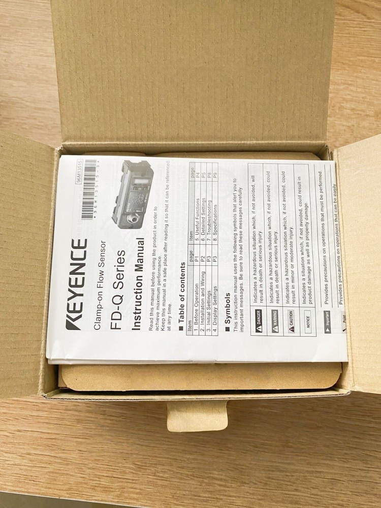 KEYENCE FD-Q20C Digital Clip-Type Flow Sensor | Fast Shipping