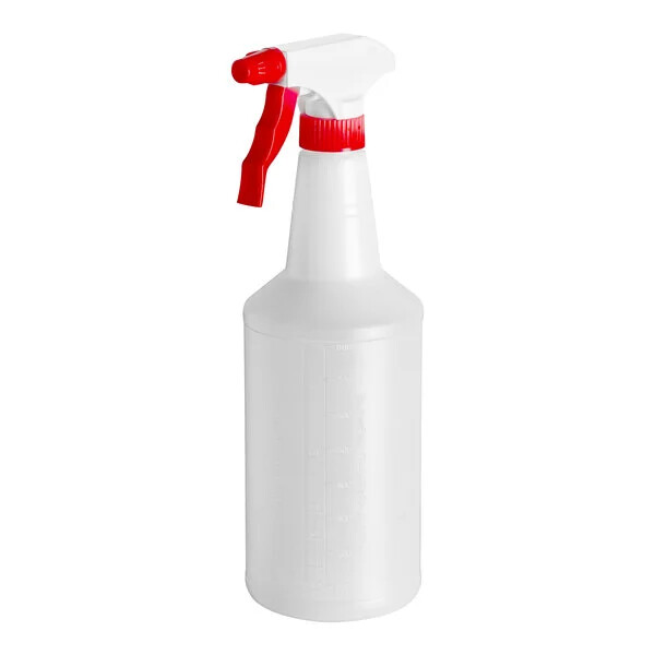 Lavex 32 oz. Plastic Bottle / Sprayer - 3/Pack (select color below)