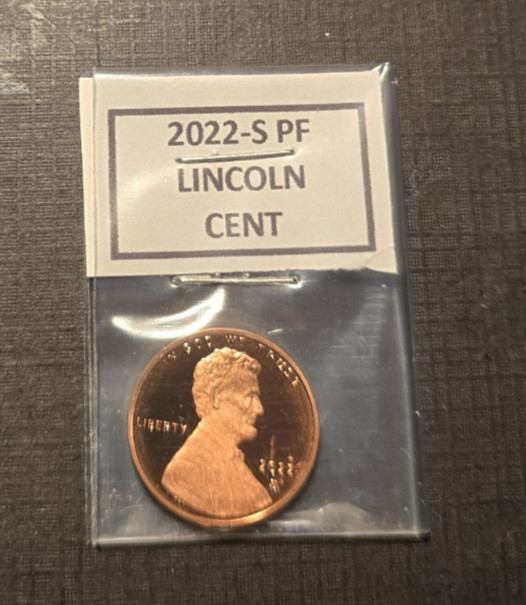 2022-S PROOF SHIELD LINCOLN CENT