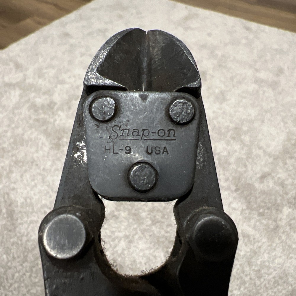 Snap-On Tools USA HL-9 High Leverage Diagonal Cutter Pliers, Wire Cutter Tool