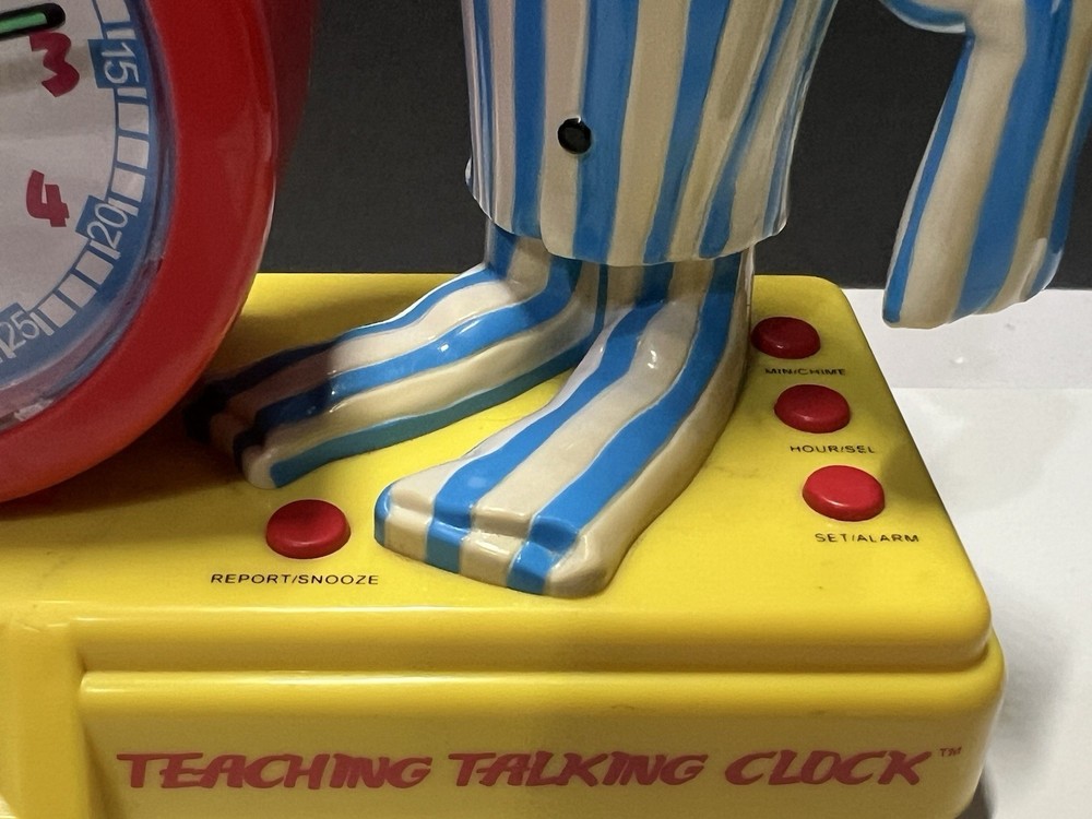 Curious George Educational Teaching Alarm Clock