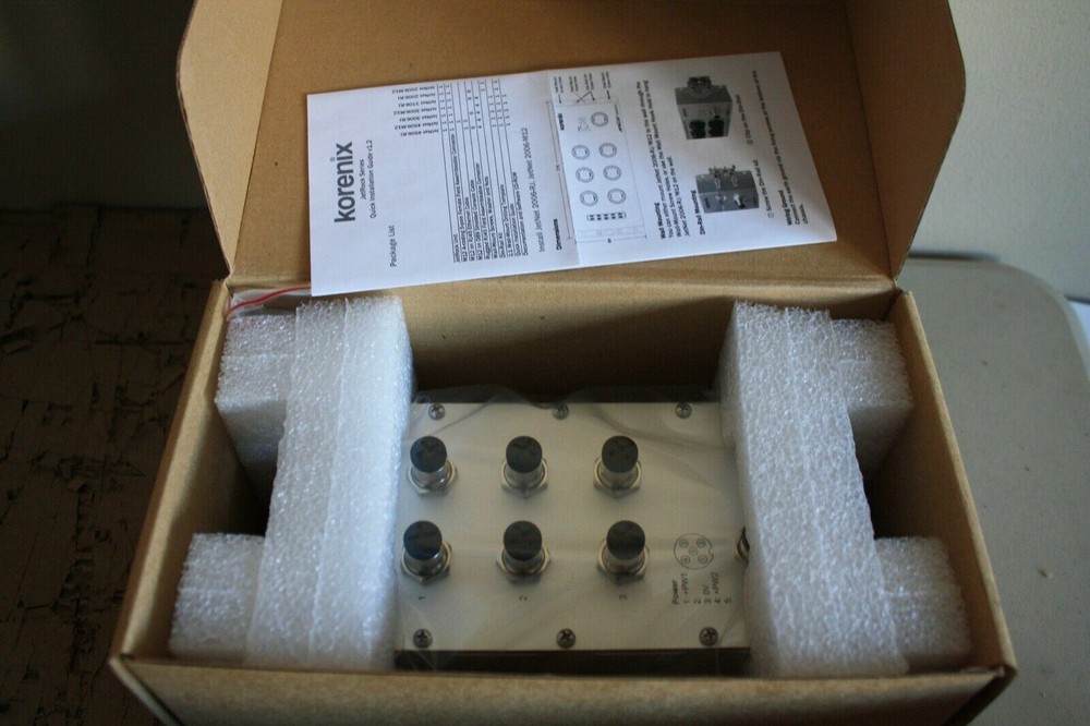 KORENIX JETNET 3006-M12 ETHERNET SWITCH