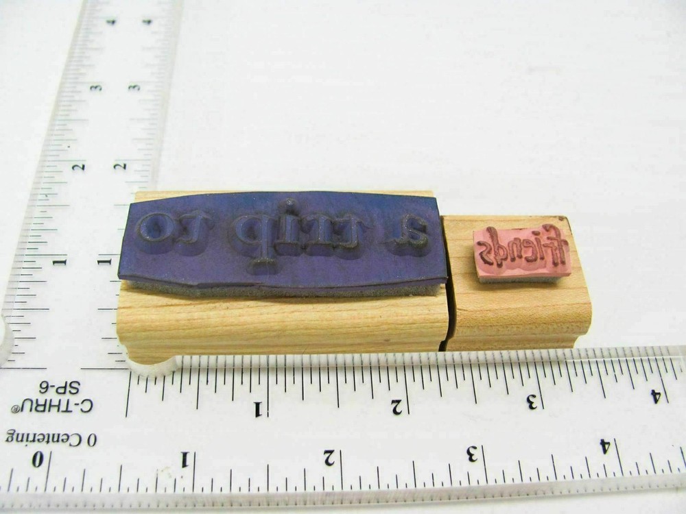 Friends Trip Rubber Stamp - Stamp Set A529