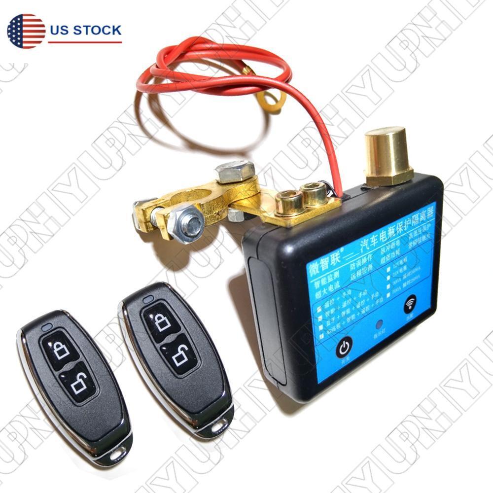 24V 350A Car Battery Protection Switch Automatic Cut Off Wireless Remote Control