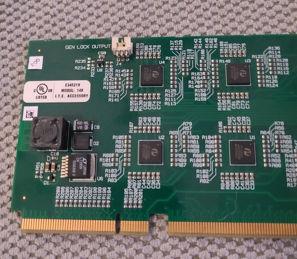 Vintage E345219 Model 148 Baroc ECU-PCie S-Link Board