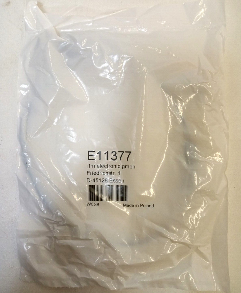 2x IFM E11377 Interconnect Cable with Connector