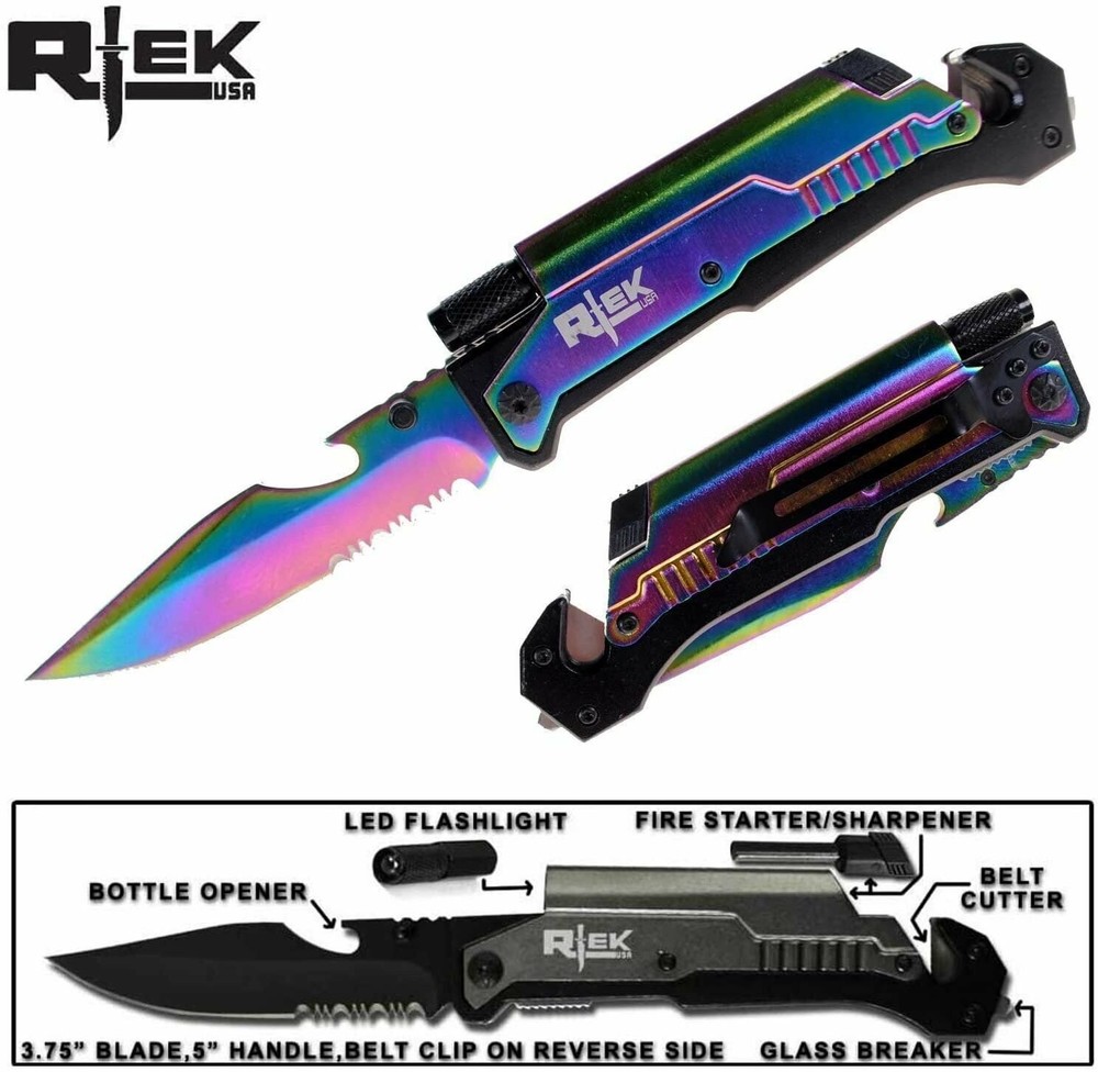 Rtek Spring Assisted Pocket Knife