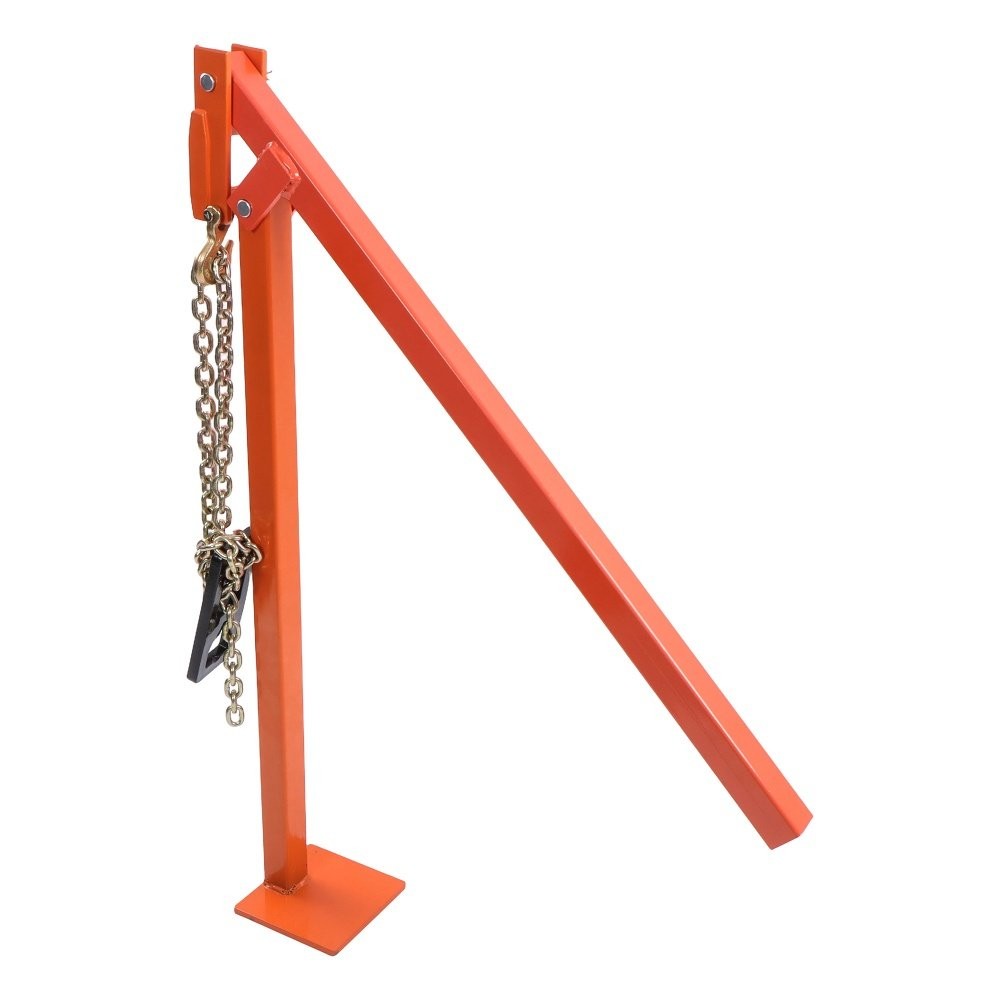 36" T Post Puller Heavy Fence Post Puller W/ Puller Plate & 47" Lifting Chain