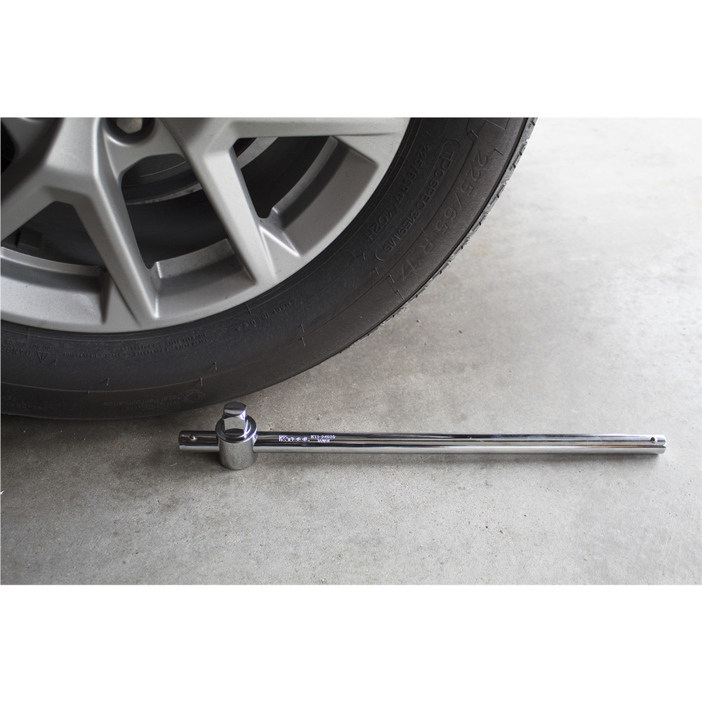 K-Tool 24070 3/4" Drive Sliding T-Handle Socket with Chrome Finish