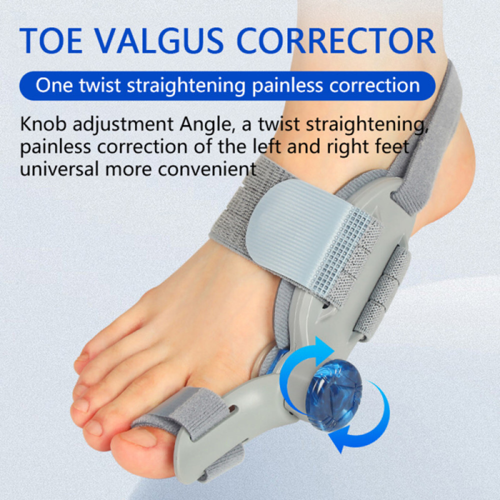 Bunion Fix Toe Valgus Corrector Adjustable Orthopedic Splints for Left and Right