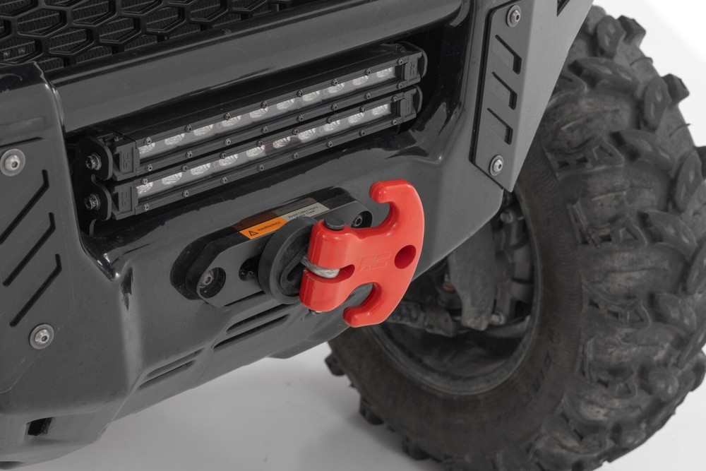 Rough Country UTV Multi-Function Winch Cleat Red RS177R