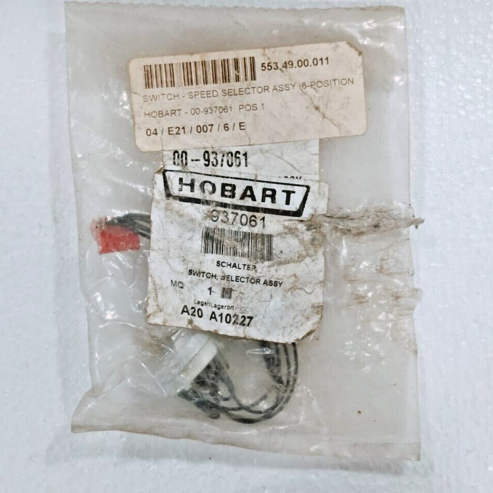 Hobart 00-937061 Speed Selector Switch Assembly