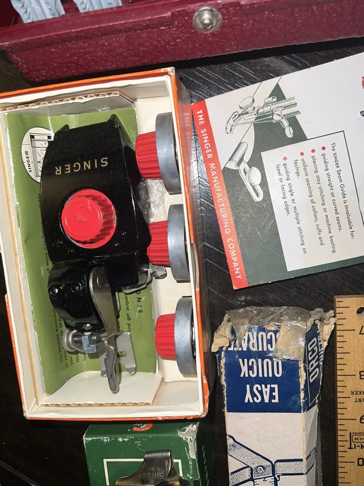 Singer Automatic Zigzagger Attachment 160985 fit 221 & Stitch Patterns Set #2