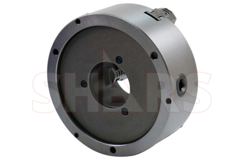 8" 3 Jaw Self Centering Plain Back Lathe Chuck Reversible .0039" TIR Cert R[