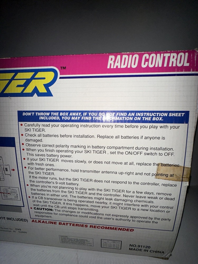 Echopro Radio Control Ski-Tiger 1/20 scale