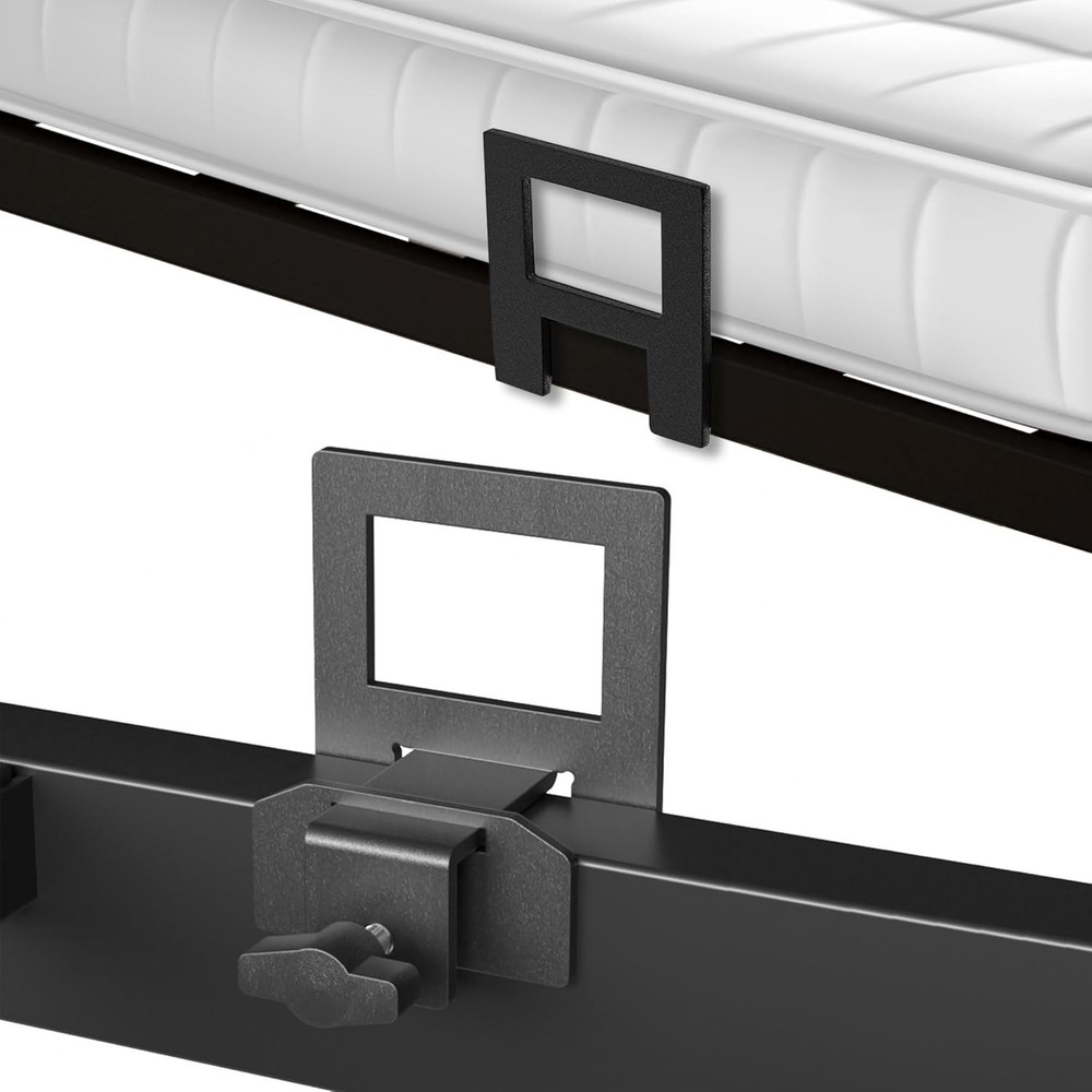 Effortless Assembly Non-Slip Mattress Holders - Adjustable Bed Stoppers