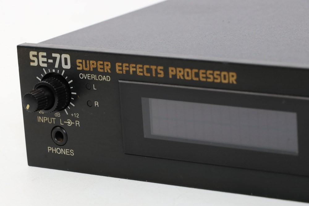 BOSS SE-70 Super Effects Processor Vocoder New Internal Battery From Japan