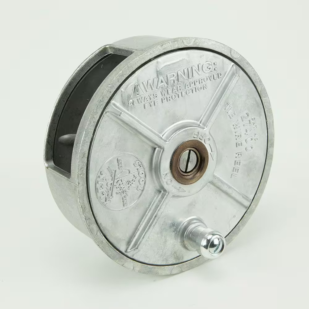 Tie Wire Reel, Lightweight Aluminum