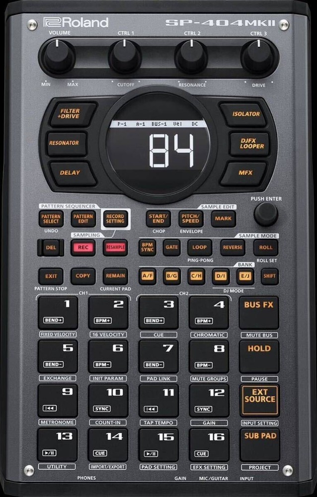 ROLAND SP-404 MK 2 Sampler Beatmaking Machine