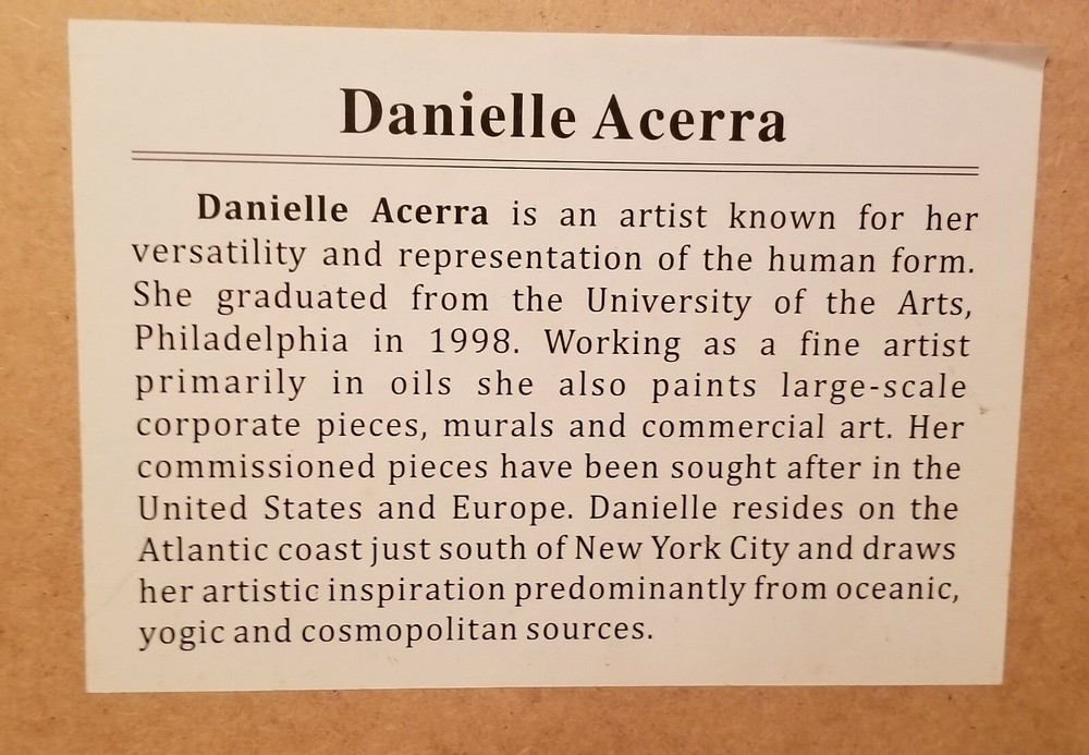 Danielle Acerra Framed Art "ITALIA"
