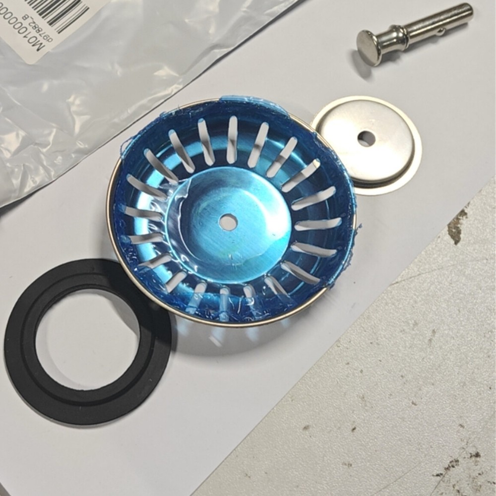 Premium Kitchen Sink Strainer Replacement Waste Plug Basin Drain Filter Steel