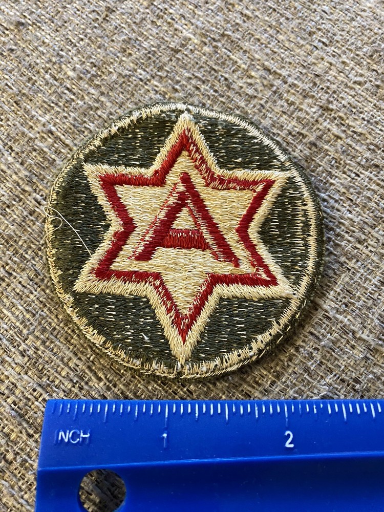 US Army 6th Army A Patch INV8443