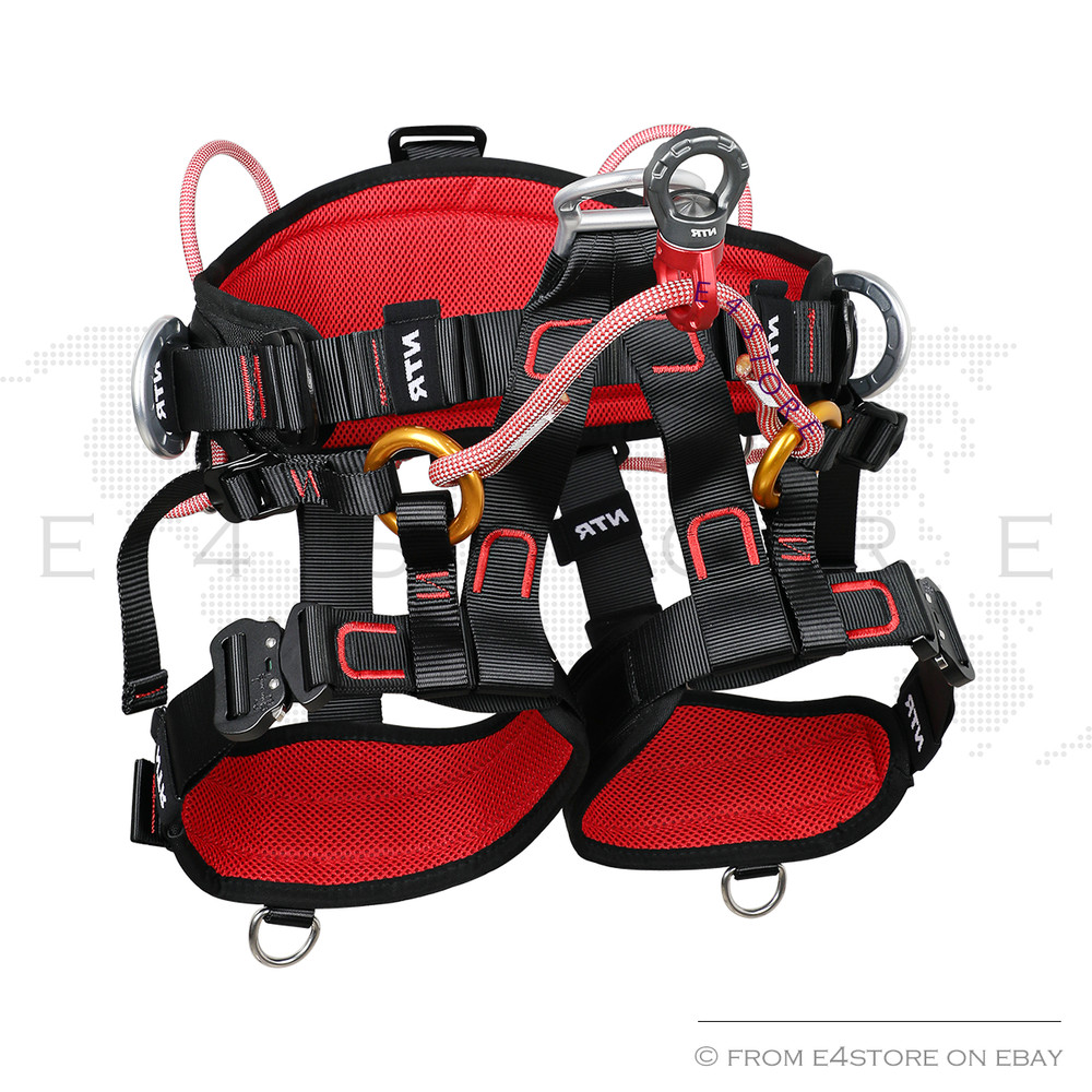 Tree Climbing Half Body Harness Arborist Saddle S M Pruning Fall Protection