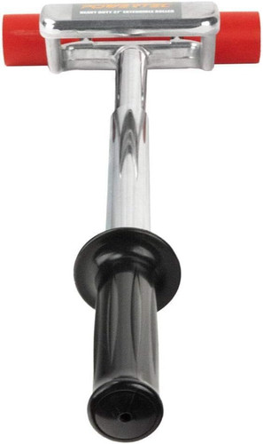 POWERTEC Extendable Floor and Wall 17"-27" Extendable, Silver/Red