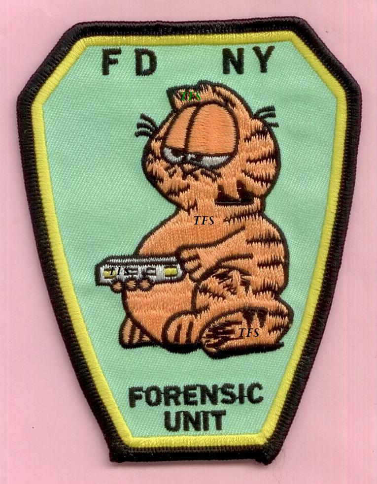New York City Fire Dept Forensic Unit Patch
