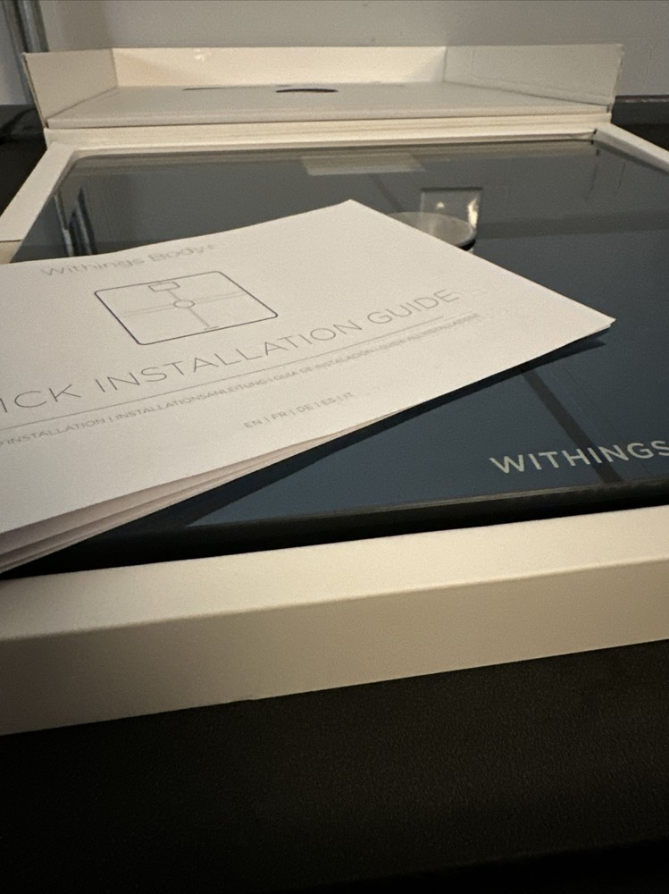 Withings body+ Smart Body Composition Wi-Fi Digital Scale