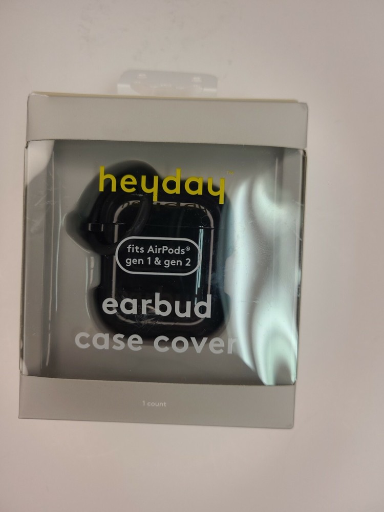 heyday Airpod Case - Black Tort