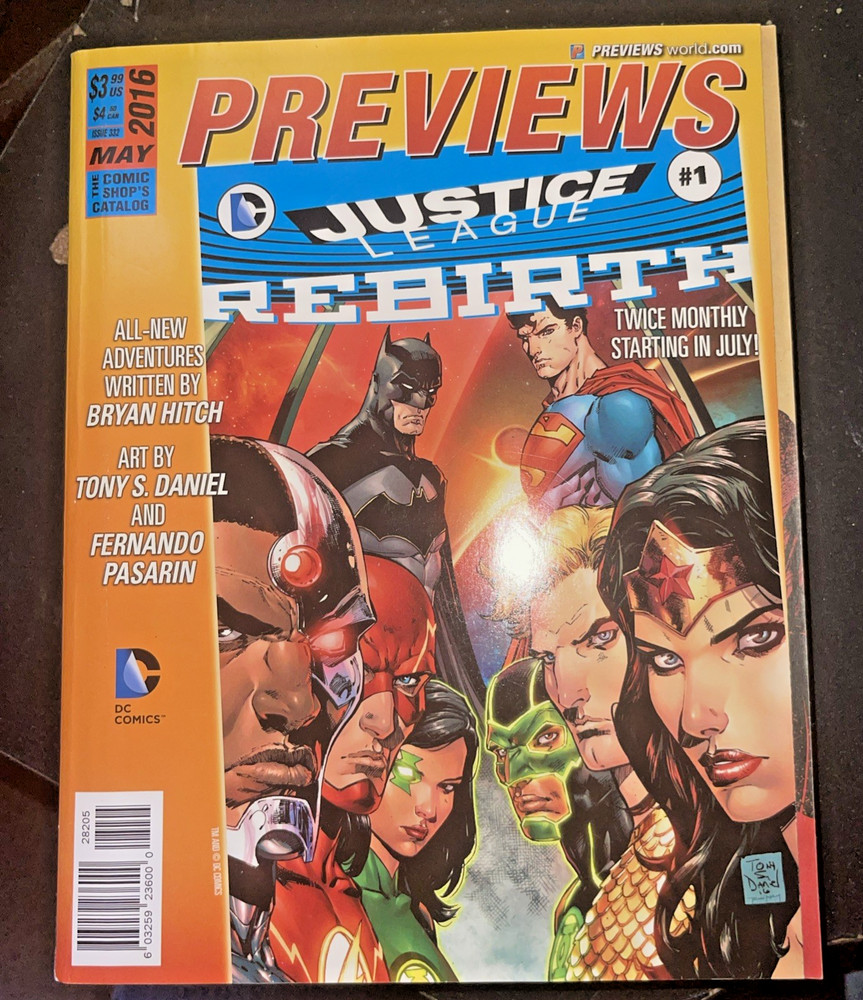 PREVEIWA COMIC CATALOG MAY 2016 ISSUE 332