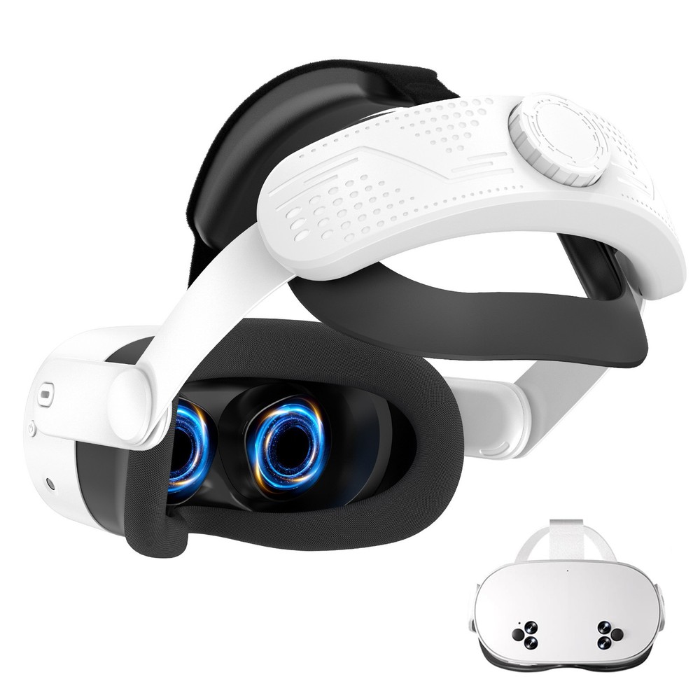 Comfort Head Strap for Quest 3S – Adjustable VR Elite Strap Replacement